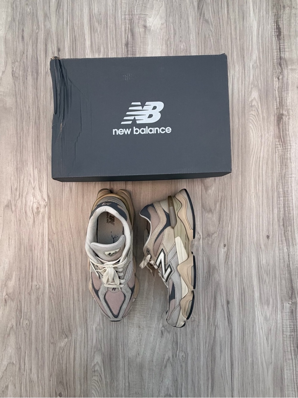 New Balance 9060 Driftwood Castlerock Men’s Sneakers